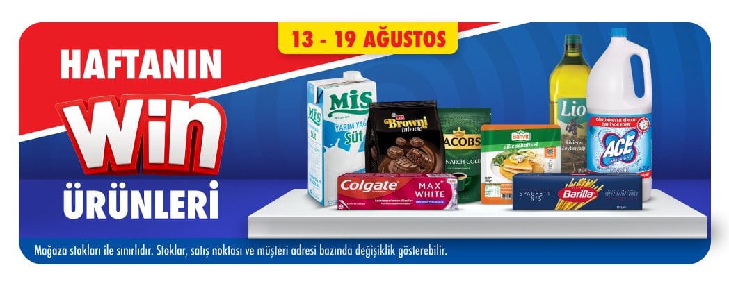 haftanın win ürünleri