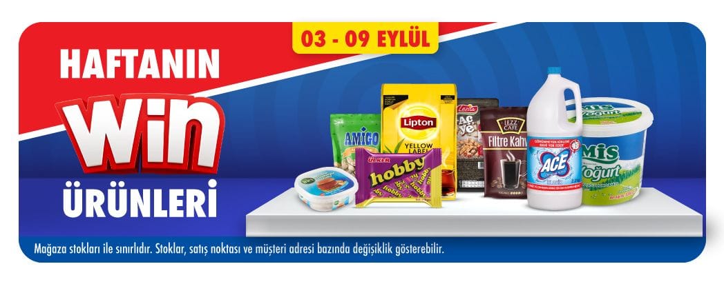 haftanın win ürünleri
