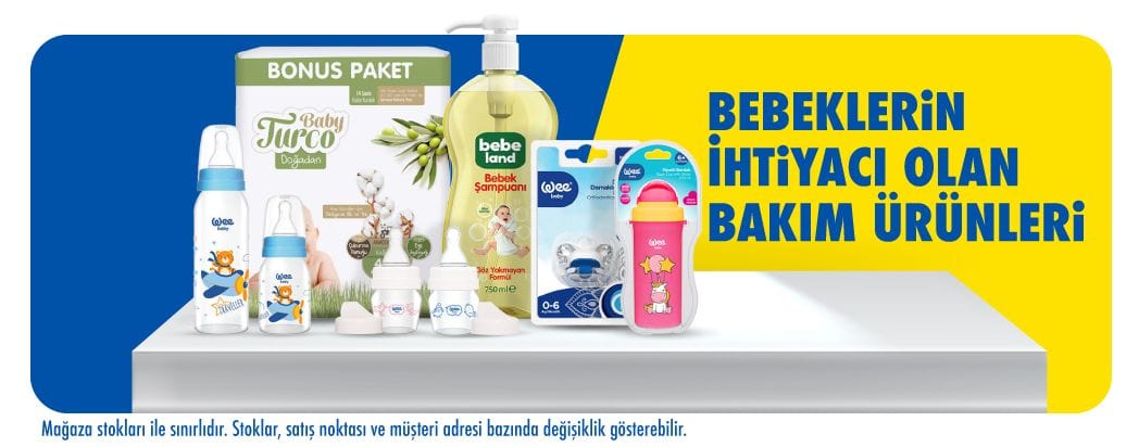 bebek ürünleri