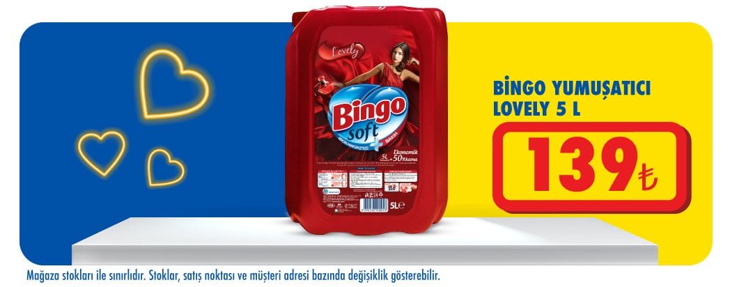 bingo yumuşatıcı
