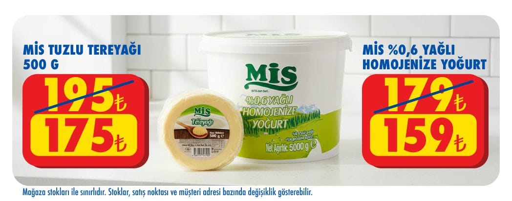 mis yoğurt-tereyağ