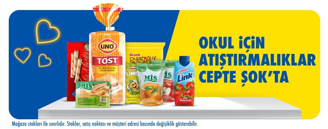 okul için atıştırmalıklar