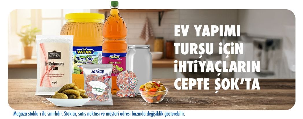 turşuluk ürünler
