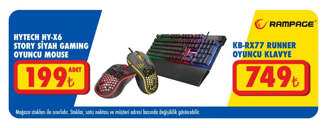oyuncu ekipmanları