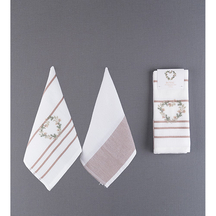 Royal 2'li Kurulama Bezi Seti Bej