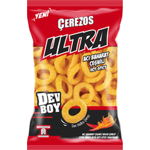 Çerezos Ultra Dev Boy Acı Baharat Mısır Çerezi 150 g