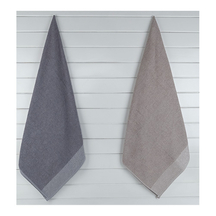 Royal Banyo Havlusu Simli Mor