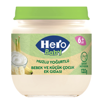 Hero Baby Muzlu Yoğurtlu 120 g