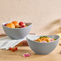 Qlux Este Çift Renkli Maxi Kase