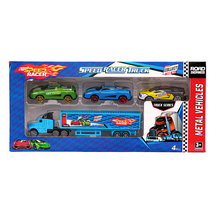 Toysan Tır Seti 3'lü Oyuncak Metal Arabalı