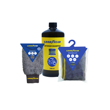 Goodyear Oto Şampuan Mikrofiber Bez Ve Yıkama Eldi
