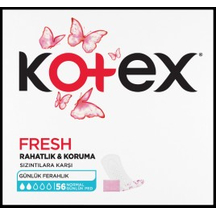 Kotex Günlük Ped Parfümsüz 56'lı