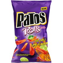 Patos Rolls Chili&Lime Mısır Cipsi 135 g
