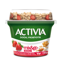 Activia Mix&Go Çilek 183 g
