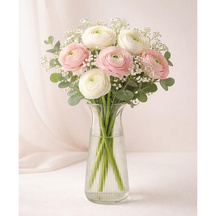 Sarina Cam Vazo 25 Cm