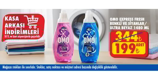50 TL ve üzeri alışverişte 199.00 TL!