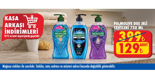 50 TL ve üzeri alışverişte 129.00 TL!