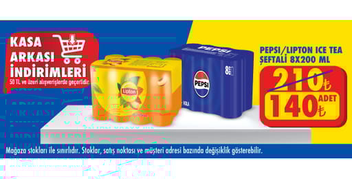 50 TL ve üzeri alışverişte 140.00 TL!
