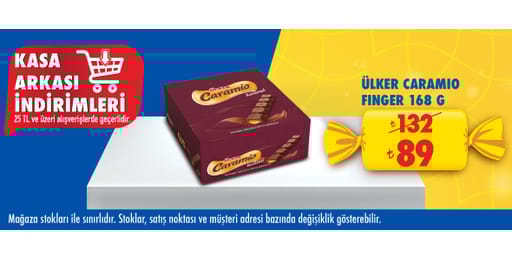 25 TL ve üzeri alışverişte 89.00 TL!