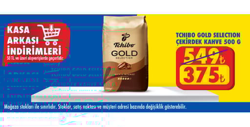 50 TL ve üzeri alışverişte 375.00 TL!