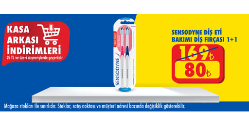 25 TL ve üzeri alışverişte 80.00 TL!