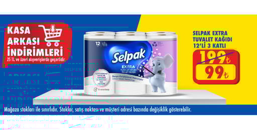 25 TL ve üzeri alışverişte 99.00 TL!