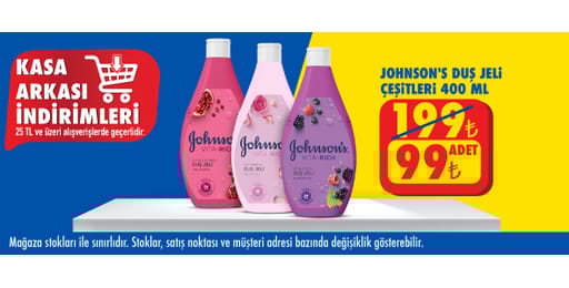 25 TL ve üzeri alışverişte 99.00 TL!