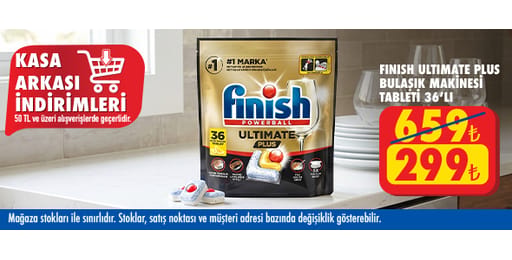 50 TL ve üzeri alışverişte 299.00 TL!