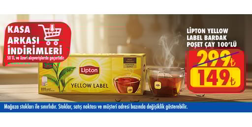 50 TL ve üzeri alışverişte 149.00 TL!