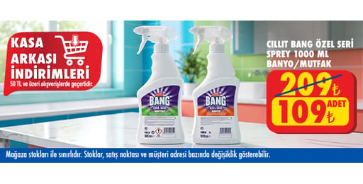 50 TL ve üzeri alışverişte 109.00 TL!