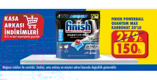 50 TL ve üzeri alışverişte 150.00 TL!