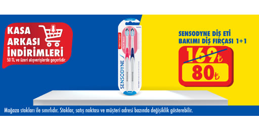 50 TL ve üzeri alışverişte 80.00 TL!