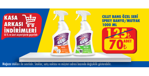 50 TL ve üzeri alışverişte 70.00 TL!