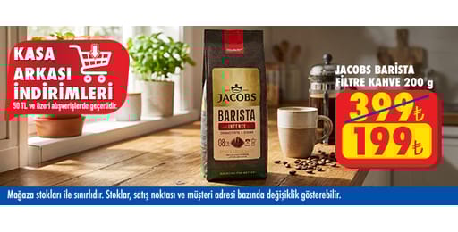 50 TL ve üzeri alışverişte 199.00 TL!