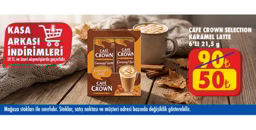 50 TL ve üzeri alışverişte 50.00 TL!