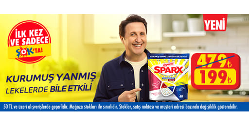 50 TL ve üzeri alışverişte 199.00 TL!