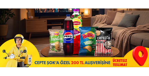 200 TL Alışverişe Ücretsiz Teslimat
