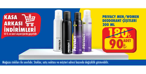 50 TL ve üzeri alışverişte 90.00 TL!