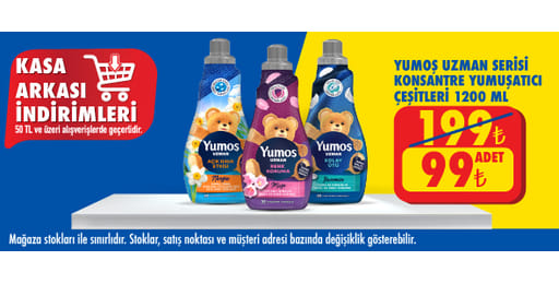 50 TL ve üzeri alışverişte 99.00 TL!