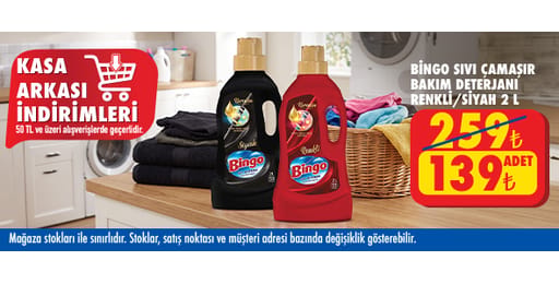 50 TL ve üzeri alışverişte 139.00 TL!