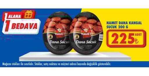 1 Alana 1 Bedava!