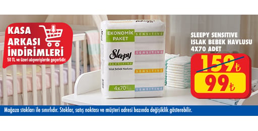 50 TL ve üzeri alışverişte 99.00 TL!