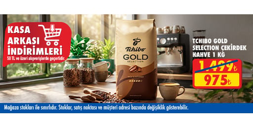 50 TL ve üzeri alışverişte 975.00 TL!