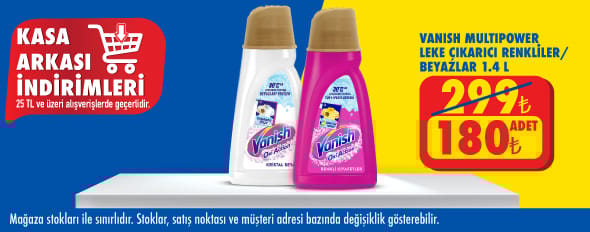 25 TL ve üzeri alışverişte 180.00 TL!