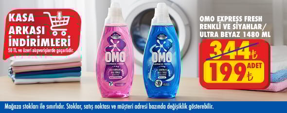 50 TL ve üzeri alışverişte 199.00 TL!