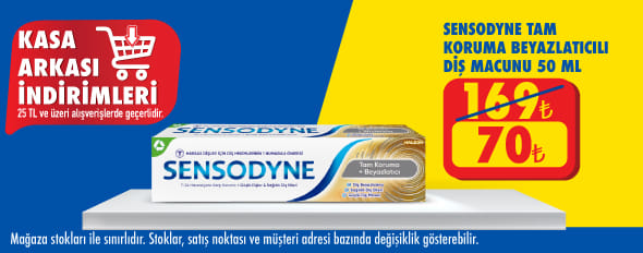 25 TL ve üzeri alışverişte 70.00 TL!