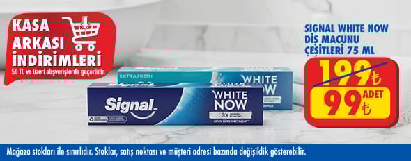 50 TL ve üzeri alışverişte 99.00 TL!