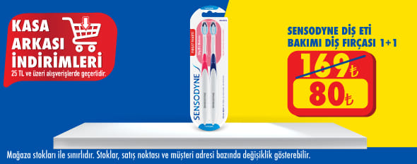 25 TL ve üzeri alışverişte 80.00 TL!