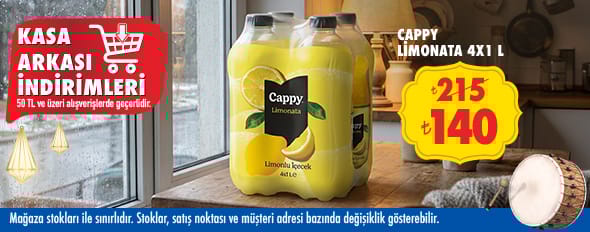 50 TL ve üzeri alışverişte 140.00 TL!