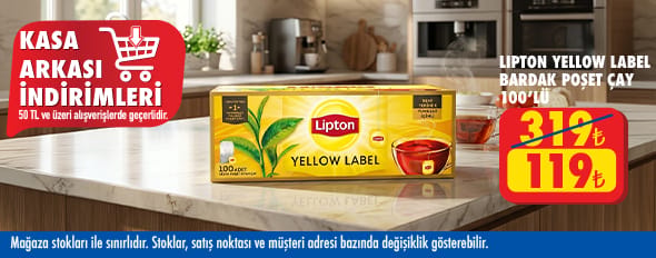 50 TL ve üzeri alışverişte 199.00 TL!